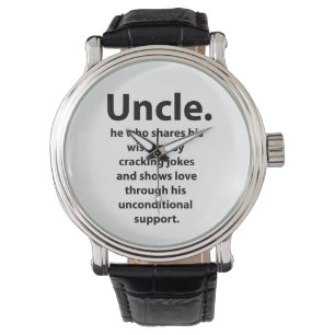 Uncle Best Uncle Ever Quote Typography Uncle Watch