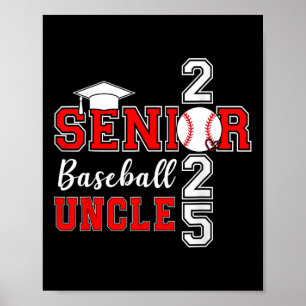 Uncle Bysebyll Senior 2025 Cl Of 2025 Graduation F Poster