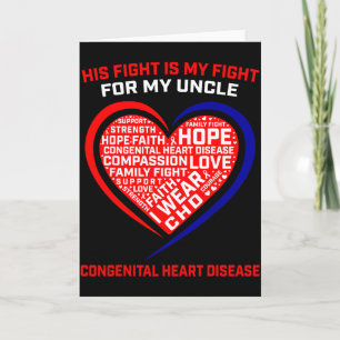 Uncle Chd Awareness Month Products Heart Disease G Card