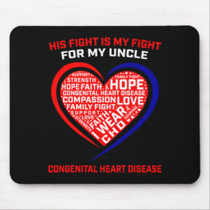 Uncle Chd Awareness Month Products Heart Disease G Mouse Pad