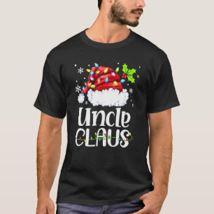 Uncle Claus Gnome Merry Christmas Xmas Santa’s Fav T-Shirt