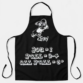 Uncle Daddy Grill Apron Cooking Painting