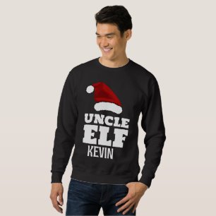 UNCLE ELF CHRISTMAS PERSONALIZED T-SHIRT SWEATSHIRT