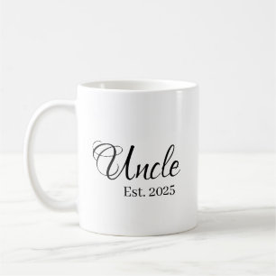 Uncle Est. Year – Established Uncle Milestone Coffee Mug