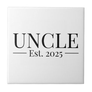 Uncle Established 2025 Ceramic Tile