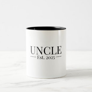 Uncle Established 2025 Two-Tone Coffee Mug