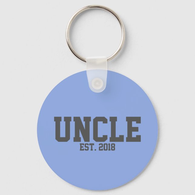 Uncle established keychain (Front)