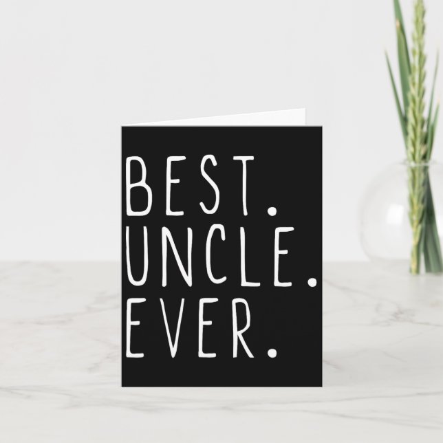 Uncle Ever Family Cool  Card (Front)