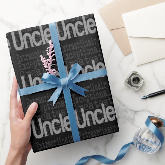 Uncle Extraordinaire Wrapping Paper (Gifting)