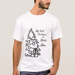 Uncle First Christmas T-shirt