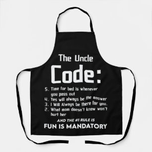 Uncle From Niece Nephew The Uncle Cool 5 Things Apron
