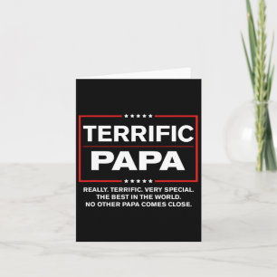 Uncle - Funny Donald Trump Great Papa Card