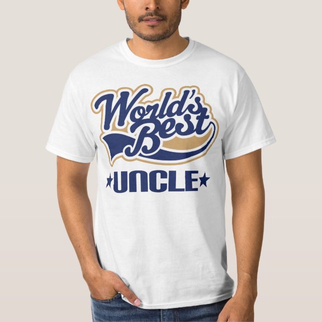 Uncle Gift World's Best Value Tee Shirt (Front)