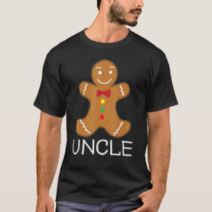 Uncle Gingerbread  Christmas Matching Family  Xmas T-Shirt