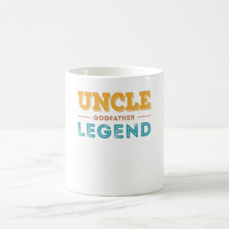 Uncle Godfather Legend christian baptism Coffee Mug