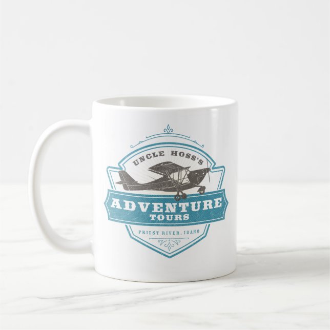 Uncle Hoss's Adventure Tours Coffee Mug (Left)