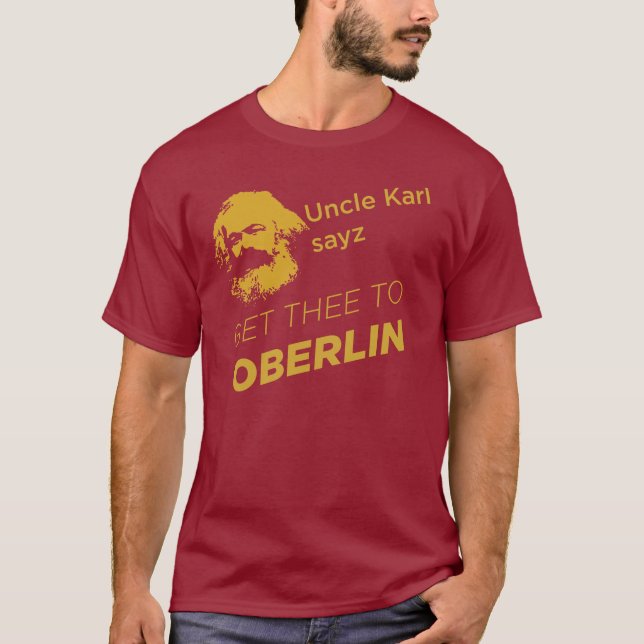 Uncle Karl: red/dark T-Shirt (Front)