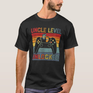 Uncle Level Unlocked Gamer Uncle Pregnancy Announc T-Shirt