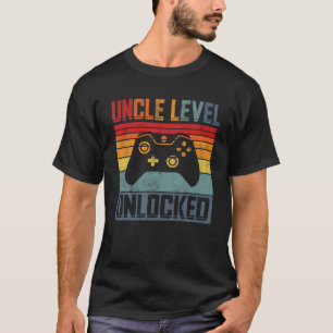 Uncle Level Unlocked Gamer Uncle Pregnancy Announc T-Shirt