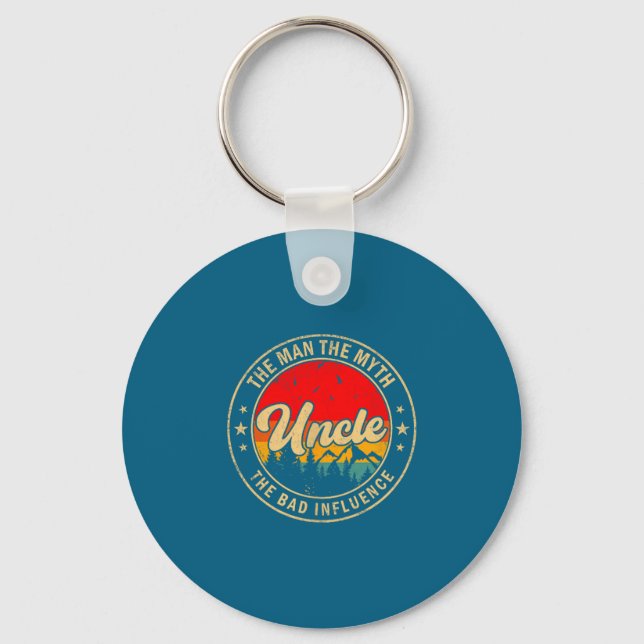 Uncle Man Myth Bad Influence Key Ring (Front)