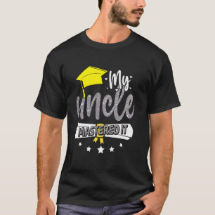 Uncle master's degree graduation gifts T-Shirt