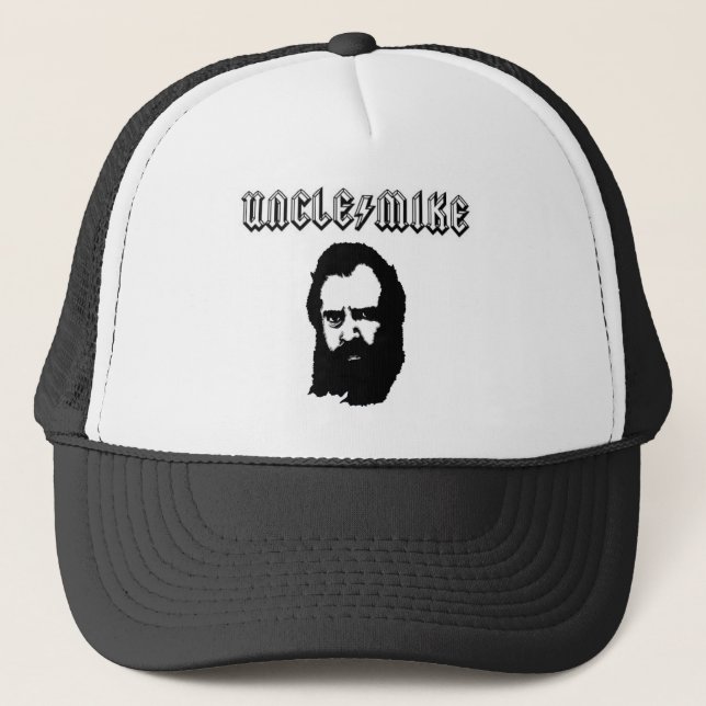 UNCLE MIKE FACE TRUCKER HAT (Front)