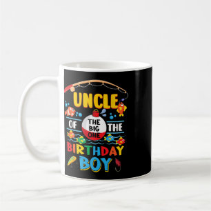 Uncle Of The Big One Fishing 1st Birthday Ofishall Coffee Mug