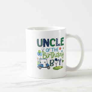 Uncle Of The Birthday Boy Hole In One Golf Sport Coffee Mug
