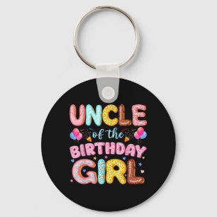Uncle of The Birthday Girl Do Lover Party Key Ring