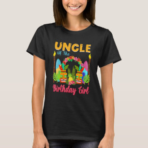 Uncle Of The Birthday Girl Hawaii Birthday Summer T-Shirt