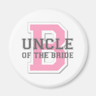 Uncle of the Bride Cheer Magnet