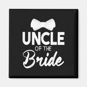 Uncle Of The Bride Groom Happy Wedding Married Hus Magnet