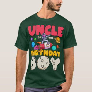 Uncle of the Dabbing Astronaut Birthday Boy Matchi T-Shirt