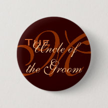 Uncle of the Groom Button