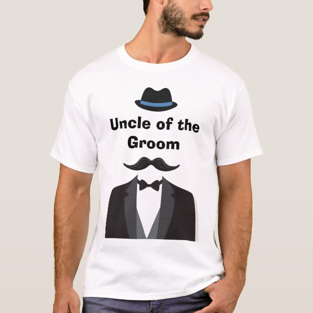 Uncle of the groom Custom T-Shirt (Front)