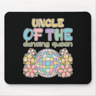 Uncle Of The Queen Dancing Retro 17th Birthday Fam Mouse Pad