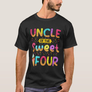 Uncle Of The Sweet Four 4Th Ice Cream Py T-Shirt