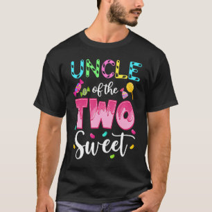Uncle of the Two Sweet Sweetie Girl 2nd Birthday C T-Shirt
