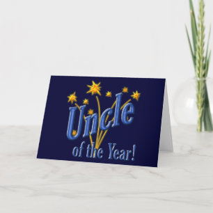 Uncle of the Year Card