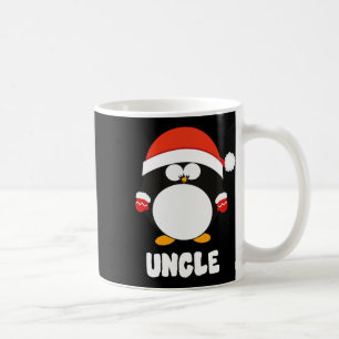 Uncle Penguin Christmas Santa T Shirt Family Match Coffee Mug