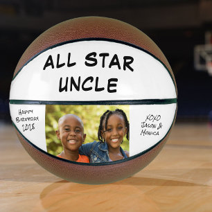 Uncle Personalised Photo Basketball