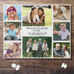 Uncle Photo Collage Jigsaw Puzzle<br><div class="desc">Give the world's best uncle ever a fun custom jigsaw puzzle featuring an 8 photo collage of his nieces,  nephews,  other family members,  pets,  etc.,  their names and "World's Greatest Uncle."</div>