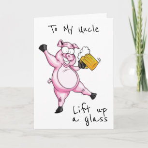 **UNCLE** READY TO CELEBRATE **BIRTHDAY** CARD
