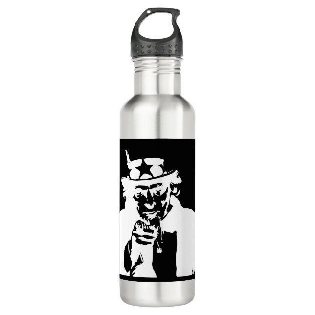 Uncle Sam 710 Ml Water Bottle (Front)
