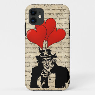 Uncle Sam and balloons iPhone 11 Case