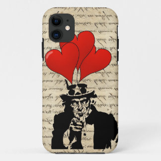 Uncle Sam and balloons iPhone 11 Case