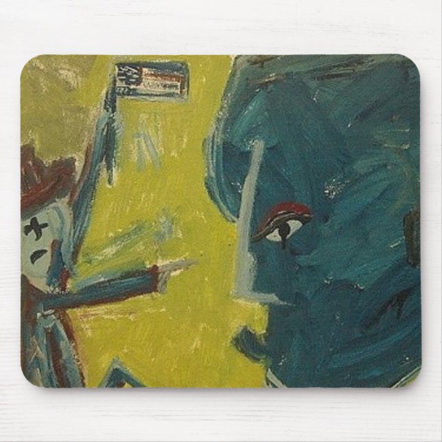UNCLE SAM BLUE STORM MOUSE PAD (Front)