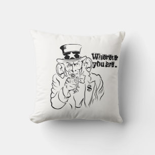 Uncle Sam Cushion