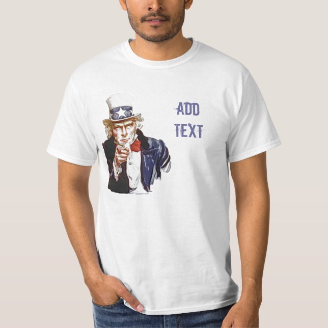 Uncle Sam Custom T-Shirt (Front)