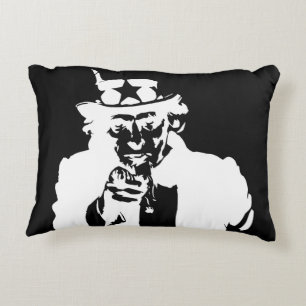 Uncle Sam Decorative Cushion